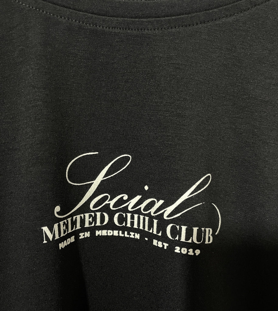 Social Melted Club Negra Oversize